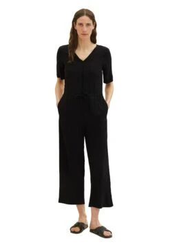 Tom Tailor Overall Mit Gürtel - Jumpsuit - Deep Black -Tom Tailor Winkel f232c1e7899d4c06846d5de790600498