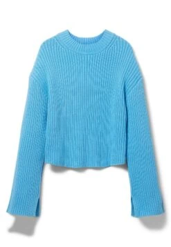 TOM TAILOR Denim Mit Rund - Trui - Rainy Sky Blue -Tom Tailor Winkel f24954e321544b428cbb44def14691ba