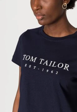 Tom Tailor Crew Neck- T-Shirt Print - Navy Midnight Blue 11 Tom Tailor Crew Neck- T-Shirt Print - Navy Midnight Blue -Tom Tailor Winkel f305d0dd028f41e492ded5f842ea1aa3