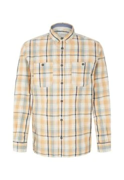Tom Tailor Mit Karomuster - Overhemd - Orange Green Check -Tom Tailor Winkel f36aac252ad44868a3eb6137947a075f