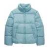 Tom Tailor Mit Recyceltem Polyester - Winterjas - Bright Reef Blue