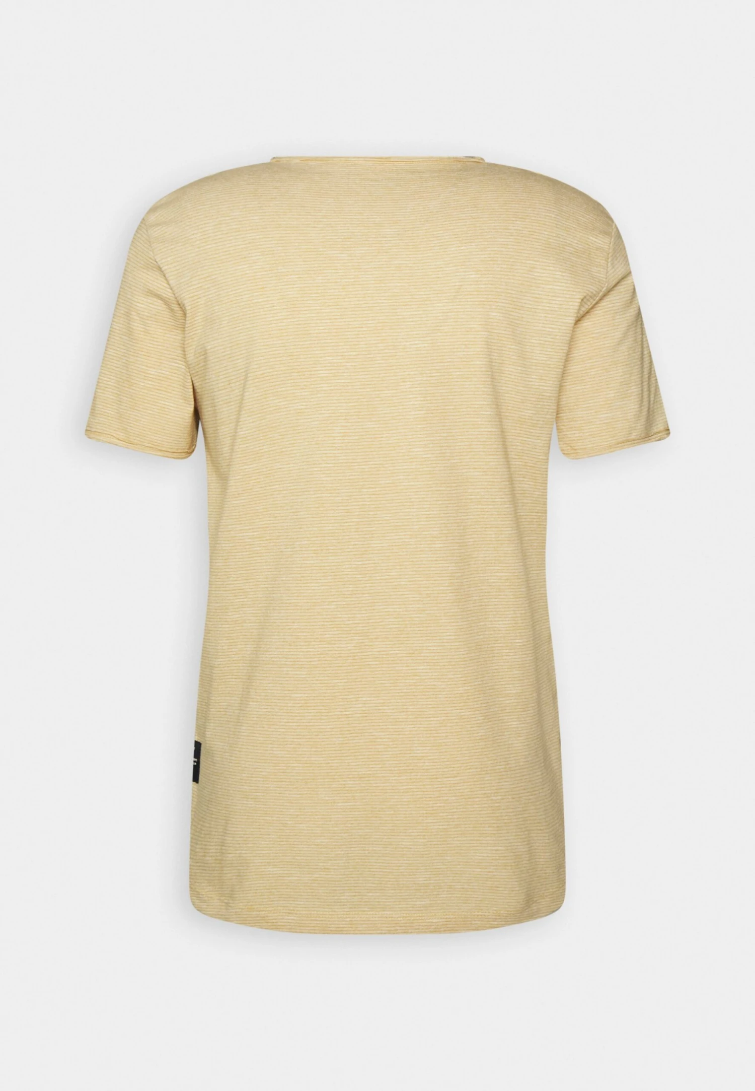 TOM TAILOR Denim V-Neck Ministripe - T-Shirt Basic - Brown/White 8 TOM TAILOR Denim V-Neck Ministripe - T-Shirt Basic - Brown/White - Afbeelding 6