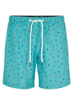 TOM TAILOR Denim Mit Allover-Print - Zwemshorts - Green Red Melon Sun Print -Tom Tailor Winkel f3eef1effeb64cf889082492a3e9686f