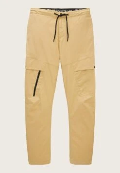 TOM TAILOR Denim Cargobroek - Brown Rice -Tom Tailor Winkel f4334a6f7dc64fecb7edddc3ee77fcaf