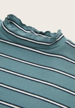 Tom Tailor Langarm - Longsleeve - Green Navy White Stripe -Tom Tailor Winkel f46341522c3f46ab8f53f0e2656eefb5
