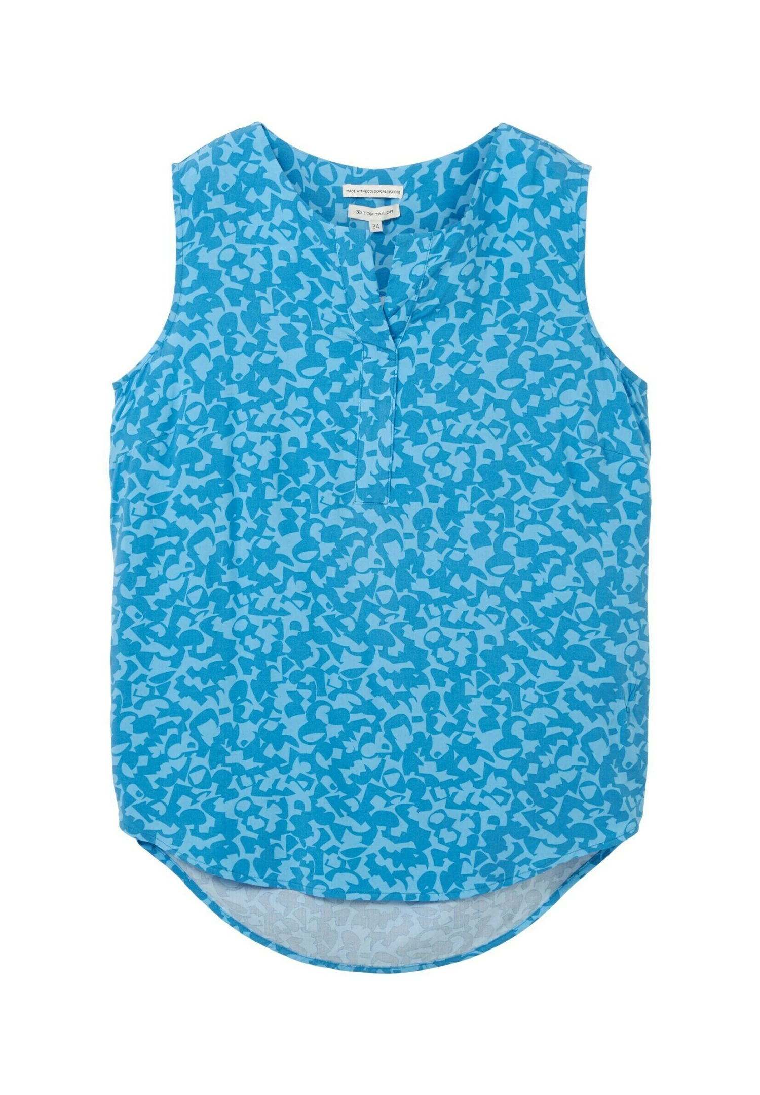 Tom Tailor Blouse - Blue Geo Design 7 Tom Tailor Blouse - Blue Geo Design - Afbeelding 5