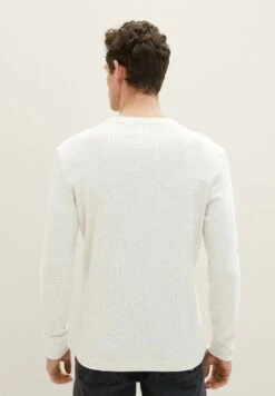 Tom Tailor Mit Struktur - Longsleeve - Vintage Beige Melange -Tom Tailor Winkel f4e08822248a456d84823858e9905010