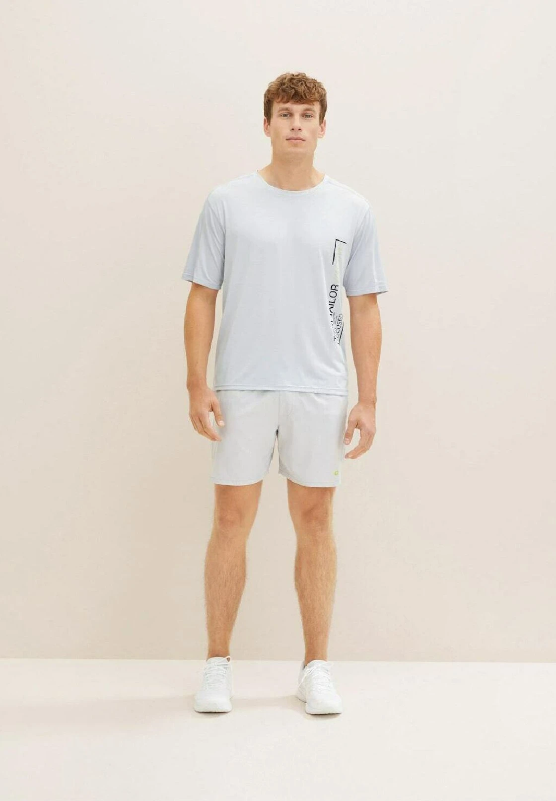 Tom Tailor Active Wear Kurze- Shorts - Silver Grey 4 Tom Tailor Active Wear Kurze- Shorts - Silver Grey - Afbeelding 2