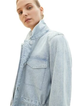 Tom Tailor Im Utility-Look - Spijkerjas - Denim Offwhite Stripe -Tom Tailor Winkel f4f4c958ad2648c280175d2d454eccf9