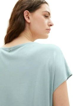 Tom Tailor T-Shirt Basic - Dusty Mint Blue -Tom Tailor Winkel f559568df2ca4834ba2a8a1f40624d4d
