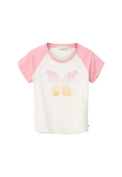 TOM TAILOR Denim Mit Print - T-Shirt Print - Gardenia White -Tom Tailor Winkel f5747dd92da742b2a7aa5c6db4caf895