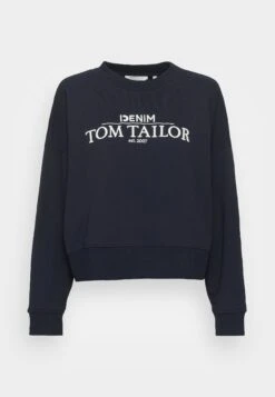 TOM TAILOR Denim Oversized Logo - Sweater - Sky Captain Blue -Tom Tailor Winkel f5980ec000344b9d9393ede1e2398674
