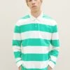 TOM TAILOR Denim Relaxed Stripe- Poloshirt - Green Large Stripe -Tom Tailor Winkel f5e42021f4244577b509169e119741c7