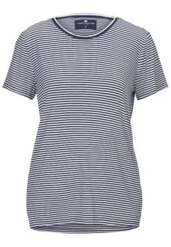 Tom Tailor Pyjamashirt - Blue Ring