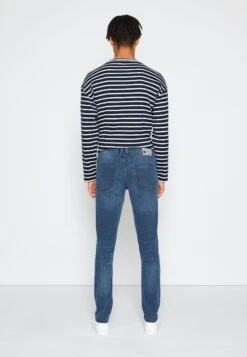 TOM TAILOR Denim Skinny Culver Stretch - Jeans Skinny Fit - Dark Stone Blue Grey Denim -Tom Tailor Winkel f7b6e447a2cd482aa02832452dede2eb