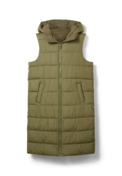 Tom Tailor Mit Kapuze - Bodywarmer - Tree Moss Green -Tom Tailor Winkel f7b9c733a8bc45eeb6c1b102f59eaef7