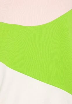 TOM TAILOR Denim Colourblock - Sweater - Rose/Green/Off-White -Tom Tailor Winkel f7f7fe2469b54bc69e5bce0688c6529c