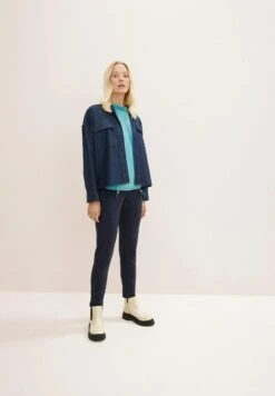 Tom Tailor Sweater - Teal Blue Melange -Tom Tailor Winkel f814dcd19f9049228717a918b765044f