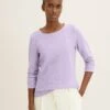 TOM TAILOR Denim Structured - Sweater - Lilac Vibe -Tom Tailor Winkel f8da11bb20bc4a6aa8efbf6fa1cdc59f
