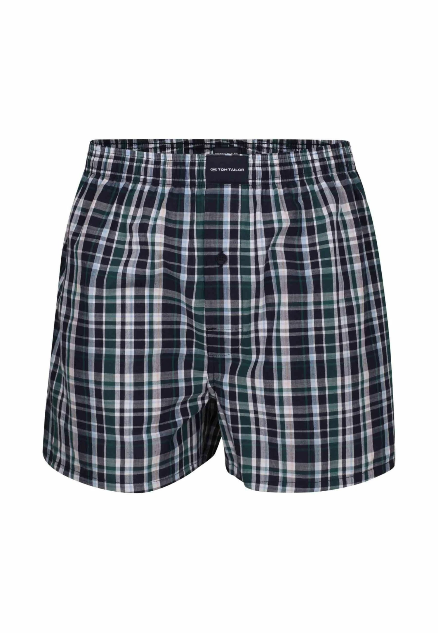 Tom Tailor 5Er Pack - Boxershort - Grün Dunkel Karo 4 Tom Tailor 5Er Pack - Boxershort - Grün Dunkel Karo - Afbeelding 2