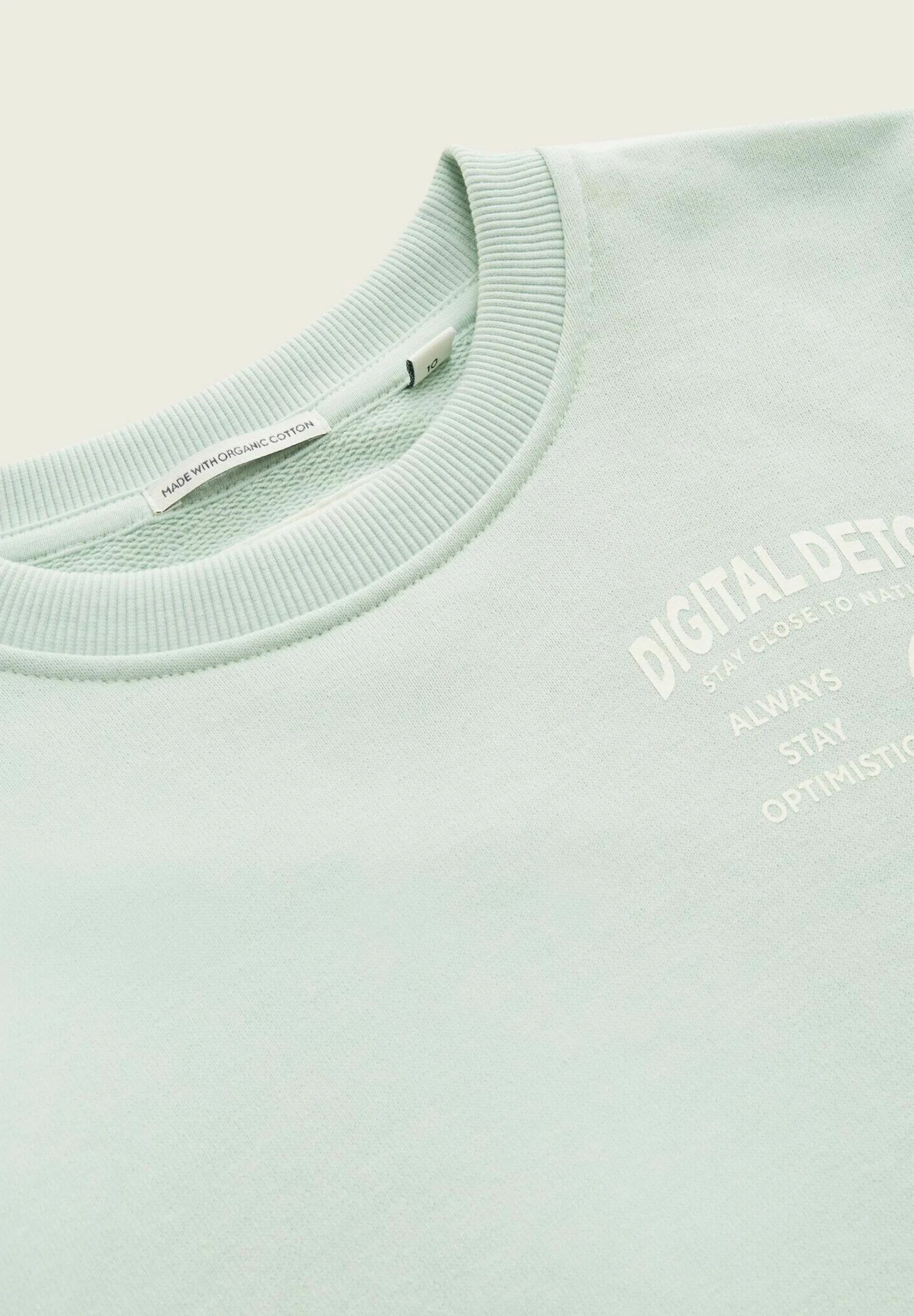 Tom Tailor Mit Print - Sweater - Vintage Mint 11 Tom Tailor Mit Print - Sweater - Vintage Mint - Afbeelding 9