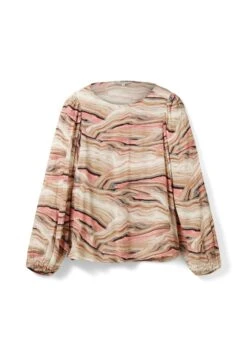 TOM TAILOR Denim Mit Ballonärmeln - Blouse - Multicolor Marble Print -Tom Tailor Winkel f9d031f6c9cf40b0b381e7361e6d7d8f