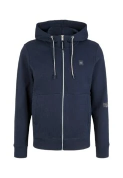 Tom Tailor Mit Kapuze - Sweater Met Rits - Sky Captain Blue -Tom Tailor Winkel fac0b1a1a0244985b368c5a3687bcf21