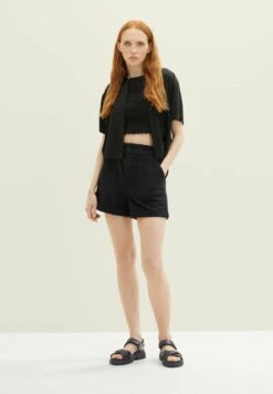 TOM TAILOR Denim Shorts - Deep Black -Tom Tailor Winkel fb0a9773ce4545dabec70f3395ae5d1e