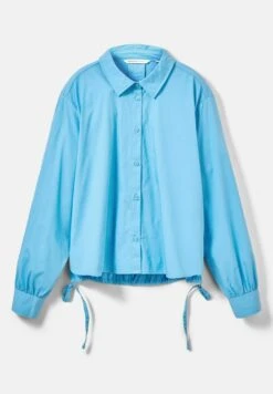 TOM TAILOR Denim Mit Ballonärmeln - Overhemdblouse - Rainy Sky Blue -Tom Tailor Winkel fc0c81c9cb804d66b1df4a0e62d12264