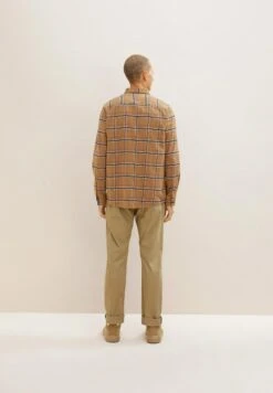 Tom Tailor Overhemd - Otter Brown Colorful Check -Tom Tailor Winkel fc645d8382d042d3a80282cacebf6512