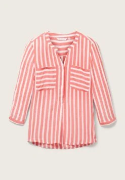 Tom Tailor Striped - Blouse - Red White Vertical Stripe -Tom Tailor Winkel fcc940ceb1074d469ce6682ea3ec80b8