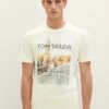 Tom Tailor Mit Fotoprint - T-Shirt Print - Vintage Beige -Tom Tailor Winkel fd56336116734483bb6d0f036ad52c88