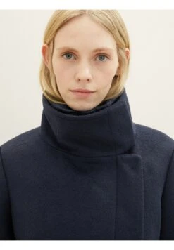 Tom Tailor Mit Stehkragen - Mantel - Sky Captain Blue -Tom Tailor Winkel fe0214afc32c473ab769f93699ef5d67