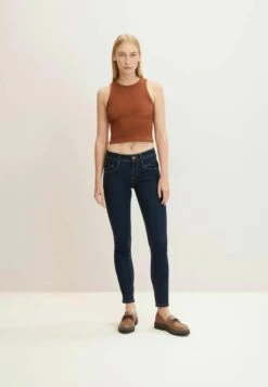 Tom Tailor Jeans Skinny Fit - Dark Stone Wash Denim