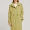 Tom Tailor Regular Fit Mit Langen Ärmeln Mit Turn-Up-Option - Parka - Moderate Olive