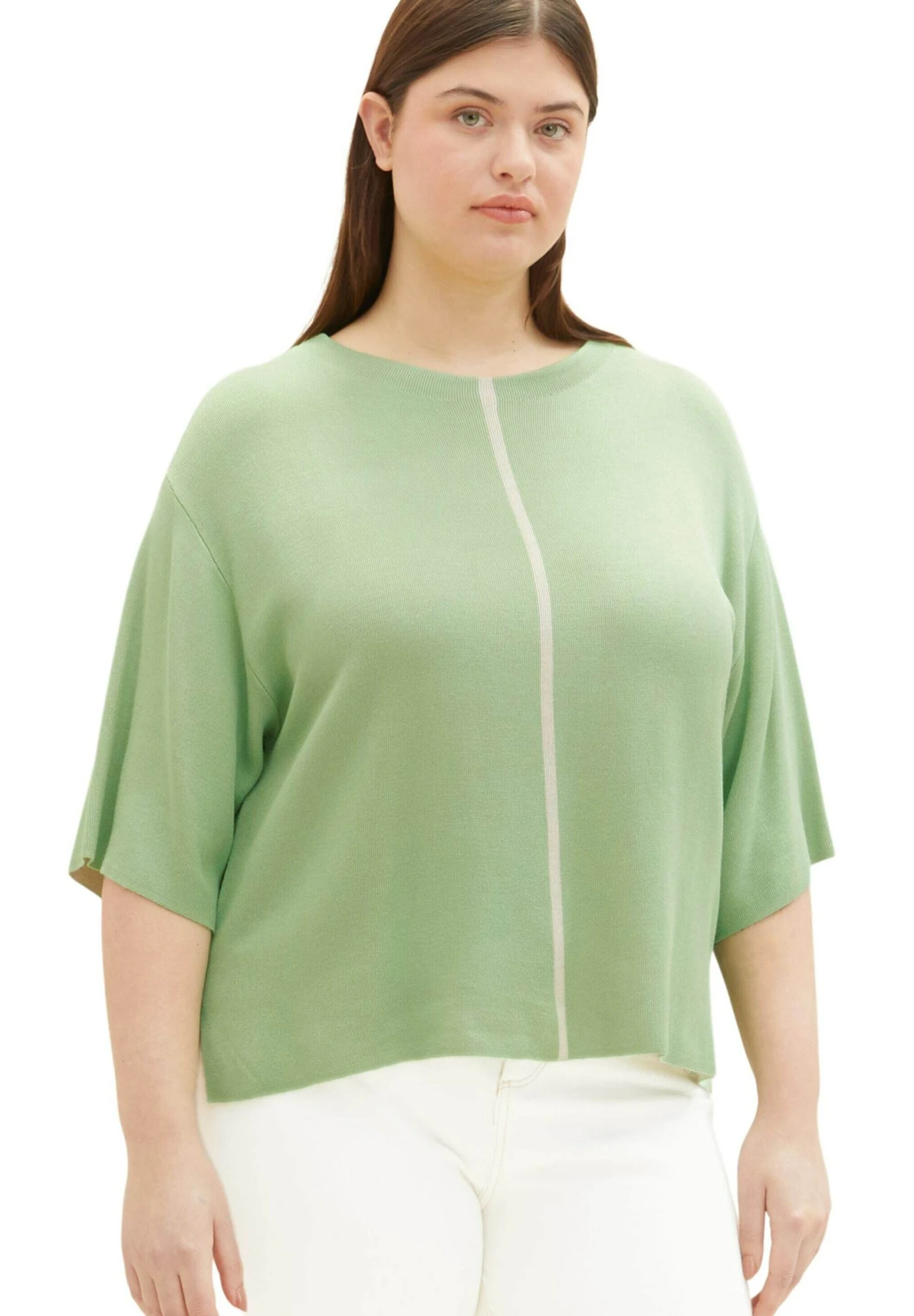 Tom Tailor Trui - Okra Green 6 Tom Tailor Trui - Okra Green - Afbeelding 4