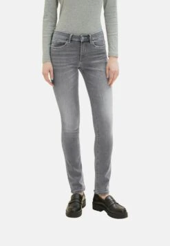 Tom Tailor Alexa - Slim Fit Jeans - Used Mid Stone Grey Denim
