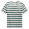 Tom Tailor Gestreiftes - T-Shirt Print - White Green Multicolor Stripe 2 Tom Tailor Gestreiftes - T-Shirt Print - White Green Multicolor Stripe -Tom Tailor Winkel ffa766dfe4074eae9ba9c103366c060f